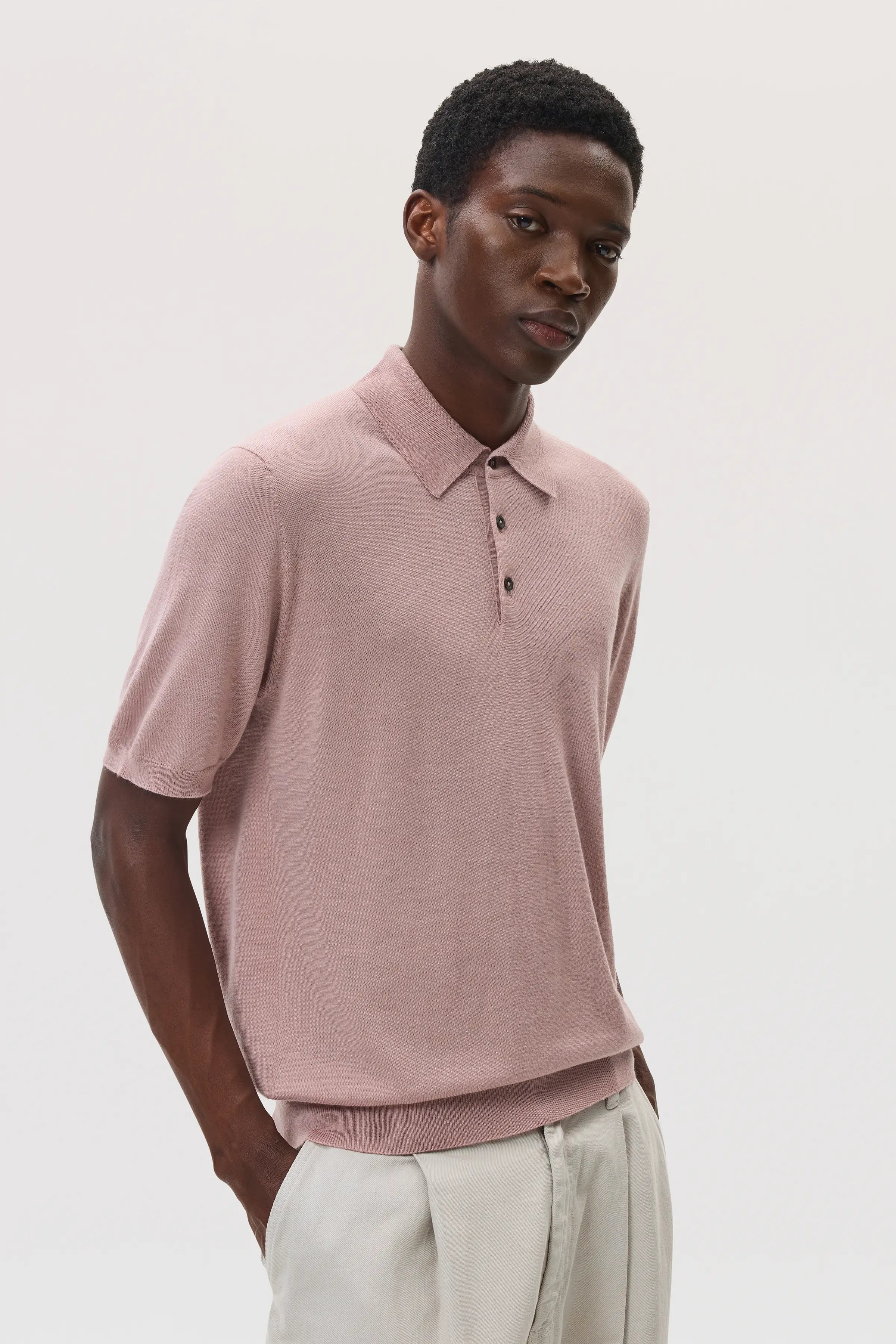 Superfine Merino Polo Shirt – Superfine Merino Polo Shirt –