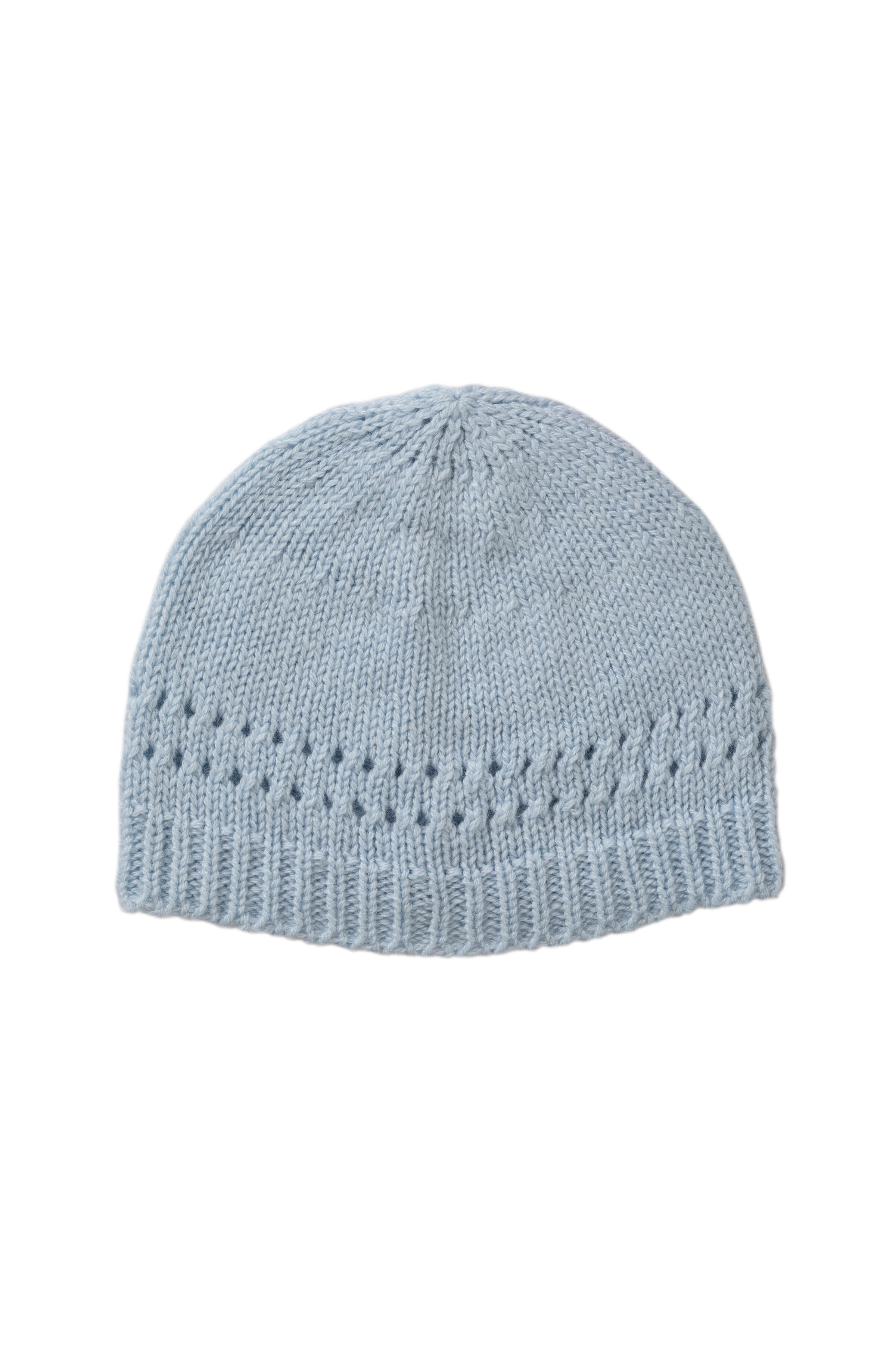 Blue Cashmere Baby Beanie Blue Cashmere Baby Beanie