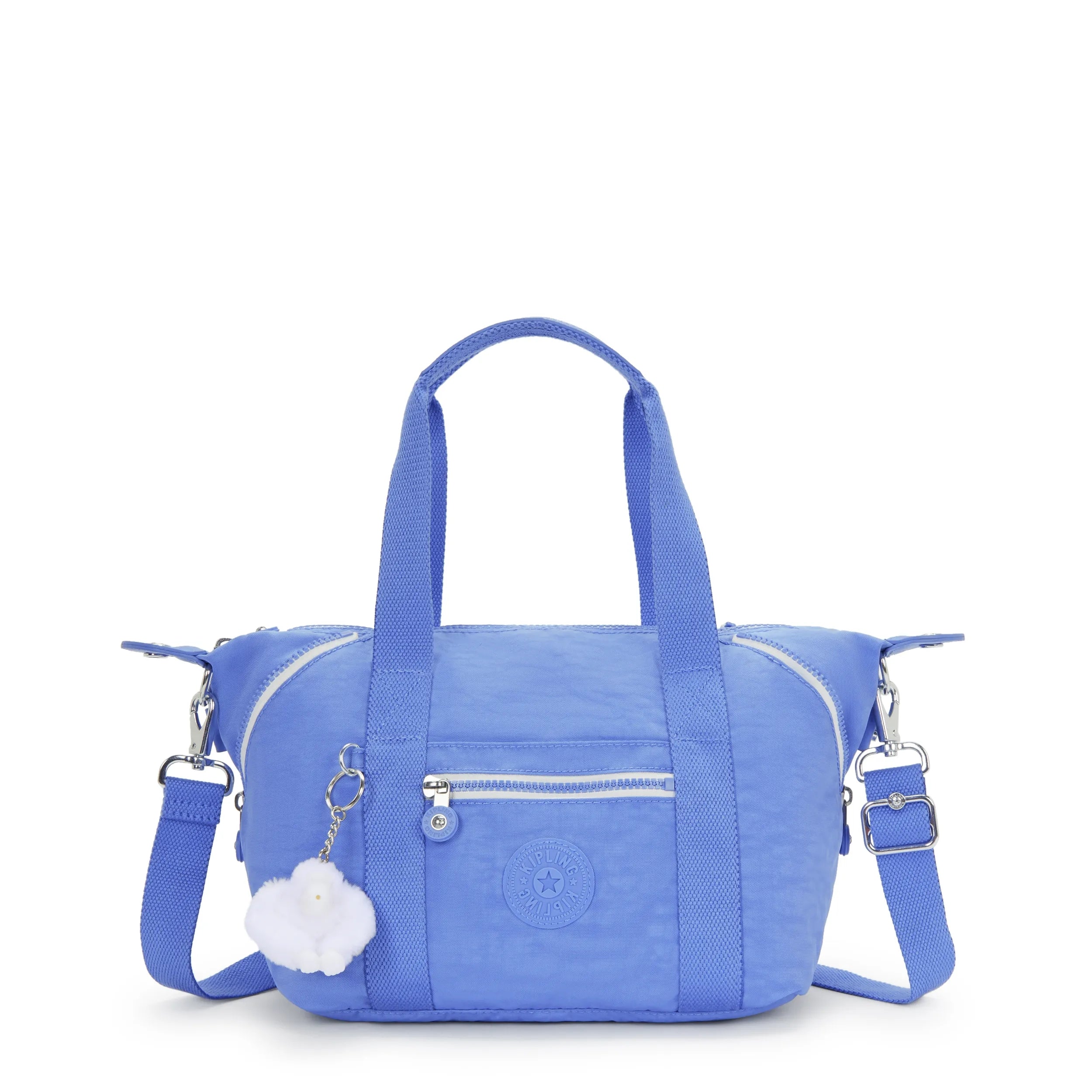 Kipling Mini Tote Bag With Detachable Shoulder Strap Blue % Recycled Polyamide, % Polyamide Kipling Mini Tote Bag With Detachable Shoulder Strap Blue % Recycled Polyamide, % Polyamide