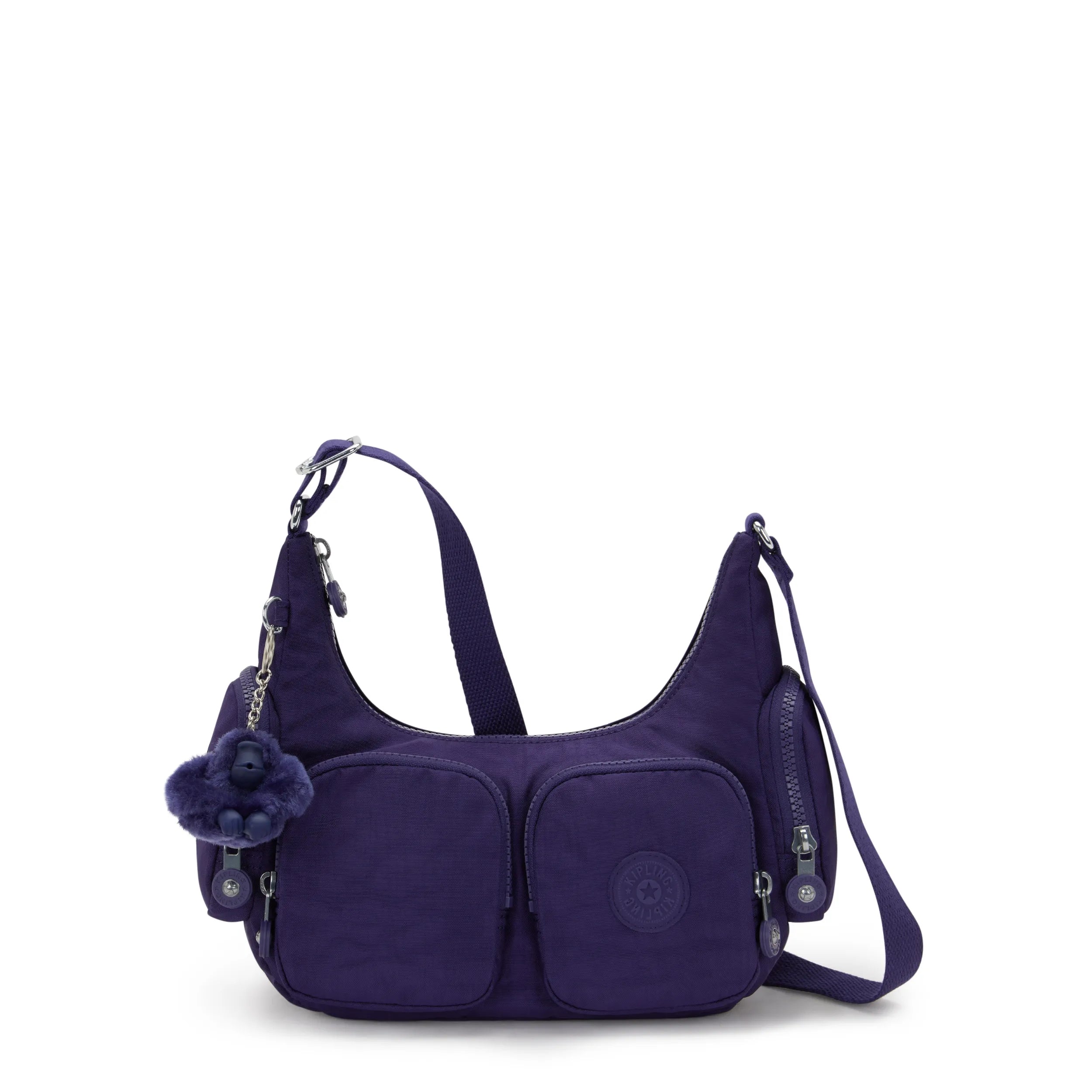 Kipling Small Crossbody Bag Moonlit Blue % Recycled Polyamide, % Polyamide