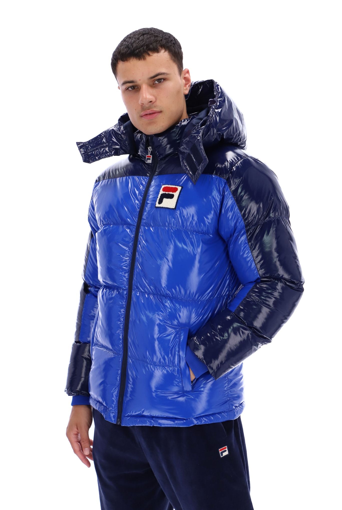 Lionel Oversized Colour Block Puffer Jacket Lionel Oversized Colour Block Puffer Jacket