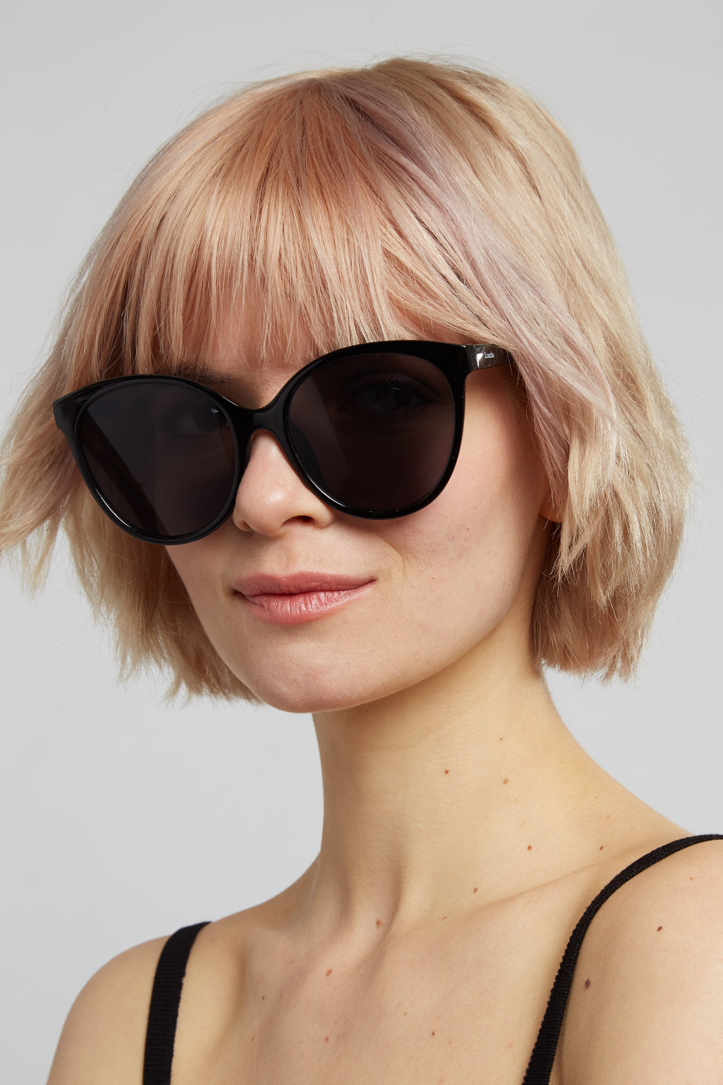 Louche Lilly Round Cat Eye Sunglasses Louche Lilly Round Cat Eye Sunglasses