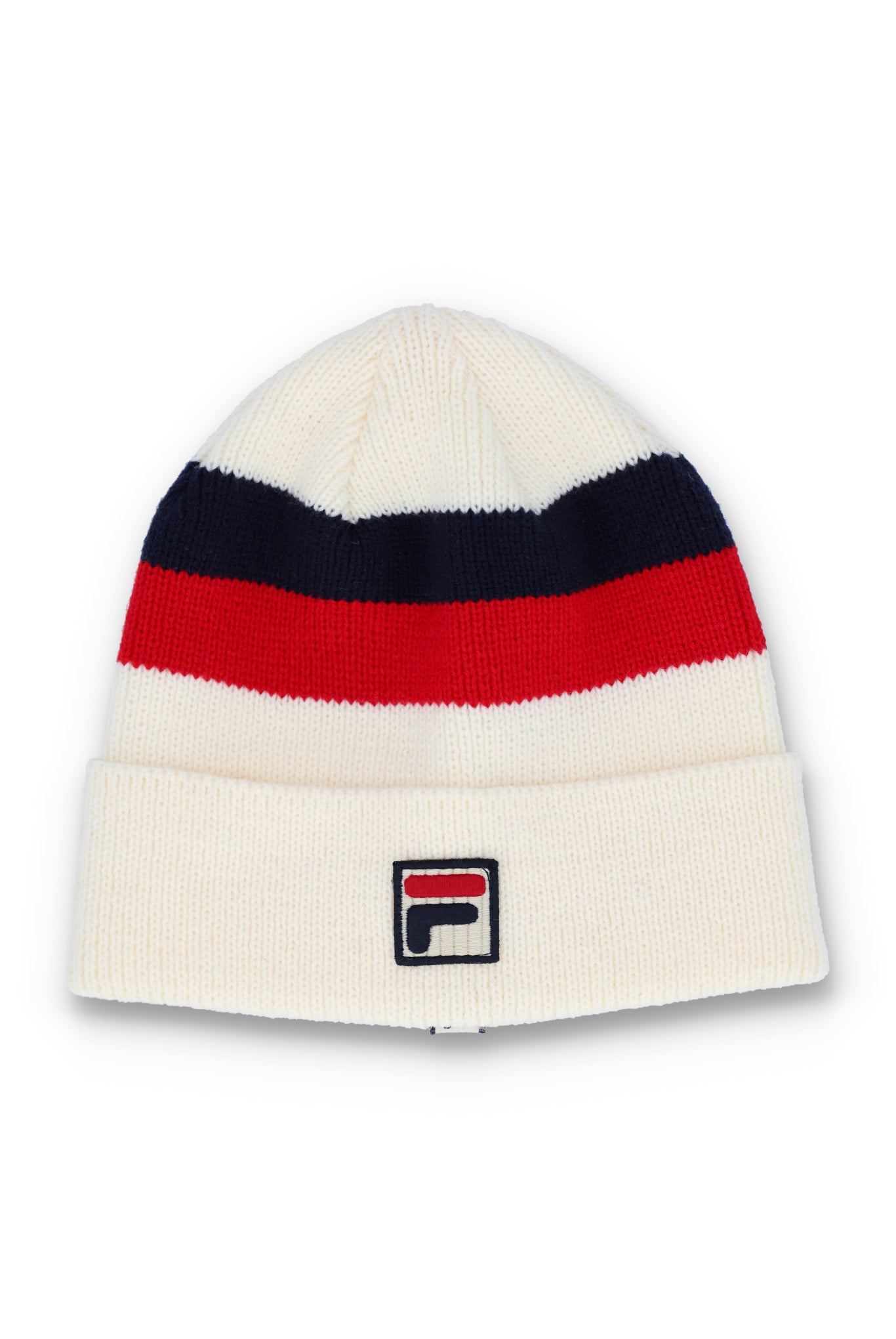 Linus Stripe Flat Knit Beanie