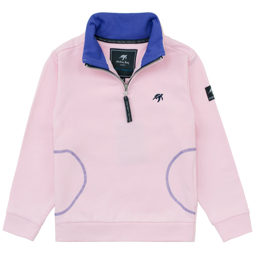 Childrens West Coast Sweatshirt – Ice Pink – – YRS