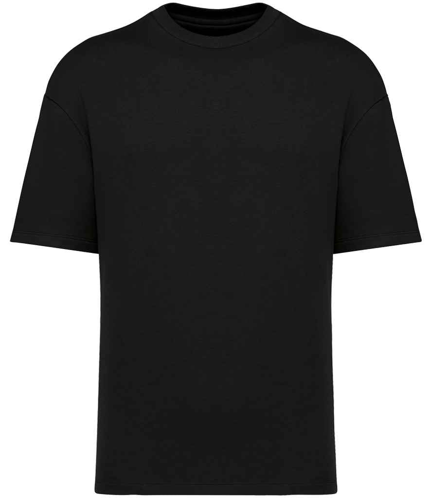 Organic Oversized French Terry shirt: Unisex – X Black