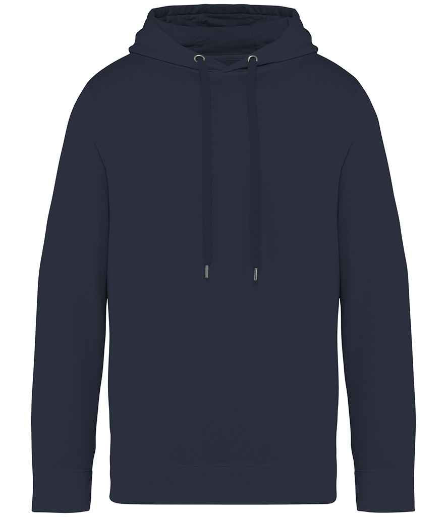 Organic French Terry Hoodie: Unisex – X Washed Navy