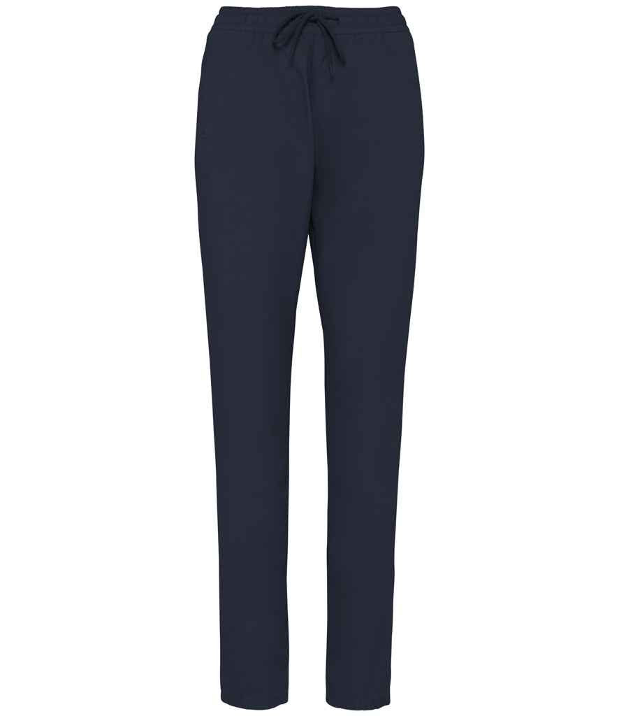 Tencel Trousers: Ladies – M Washed Navy