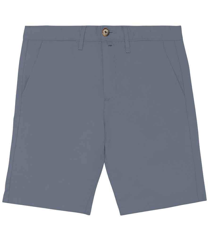 Organic Cotton Chino Shorts: Mens – Mineral Grey Organic Cotton Chino Shorts: Mens – Mineral Grey