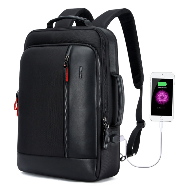 Bopai – Large Capacity Business Fashion Breathable Laptop Backpack with External B Interface, Size: x x , – – –