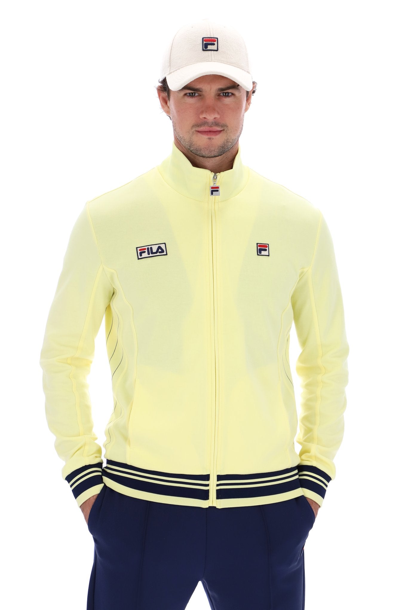 Rupert Ribbed Funnel Neck Jacket –