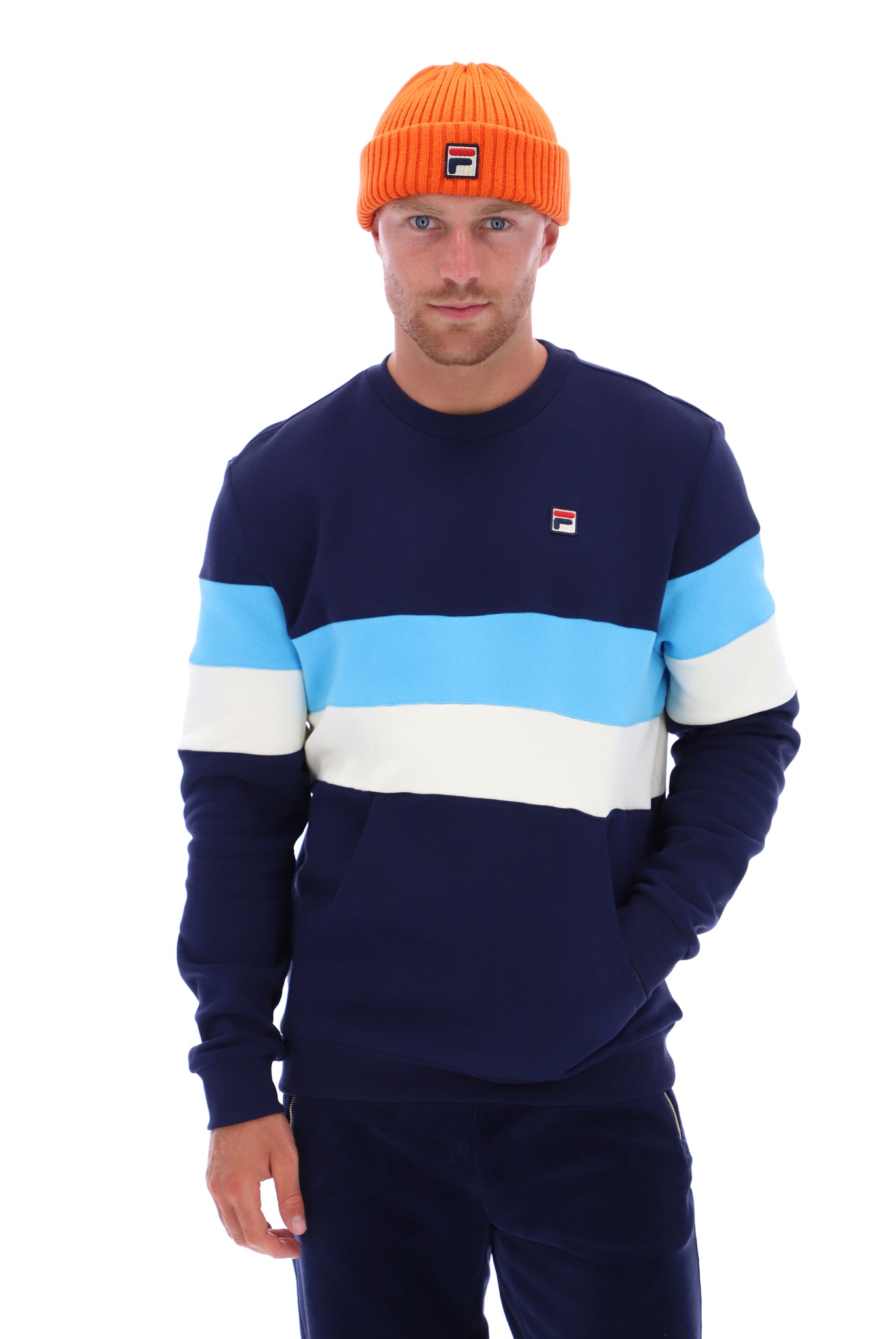 Roman Colour-Blocked Sweatshirt