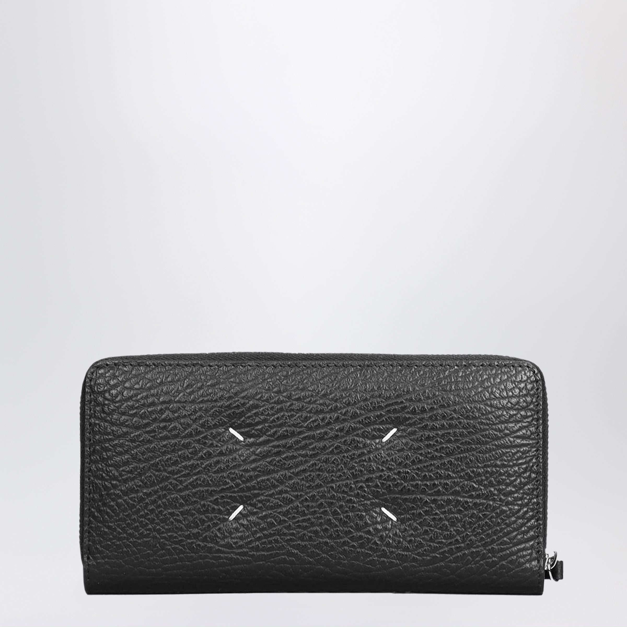 Four Stitches zip-around wallet black Four Stitches zip-around wallet black