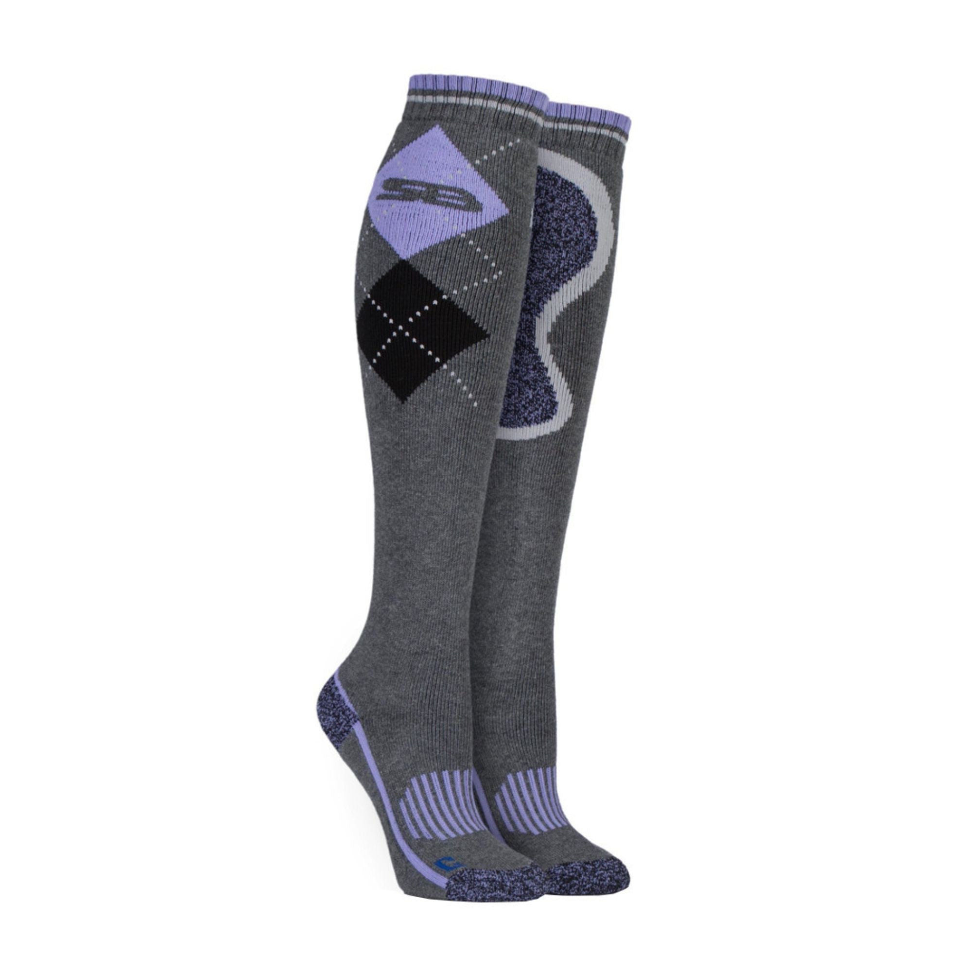 Pack Ladies Long Knee High Cotton Equestrian Socks – – SBGLSPUR