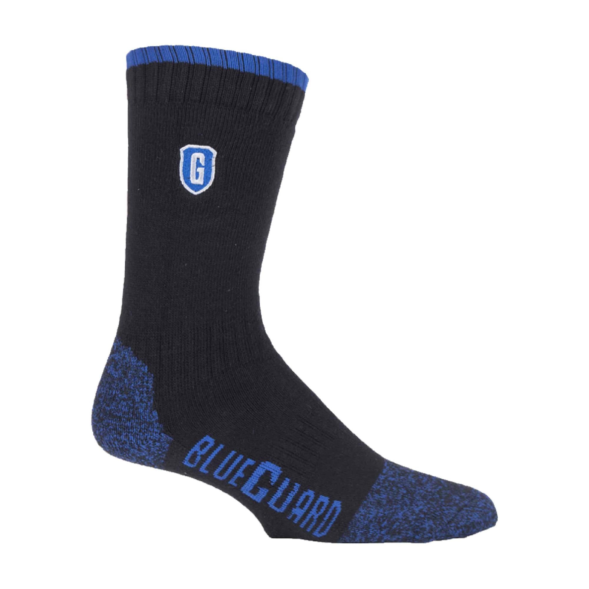 Anti Abrasion Heavy Duty Work Socks for Steel Toe Boots – – Black