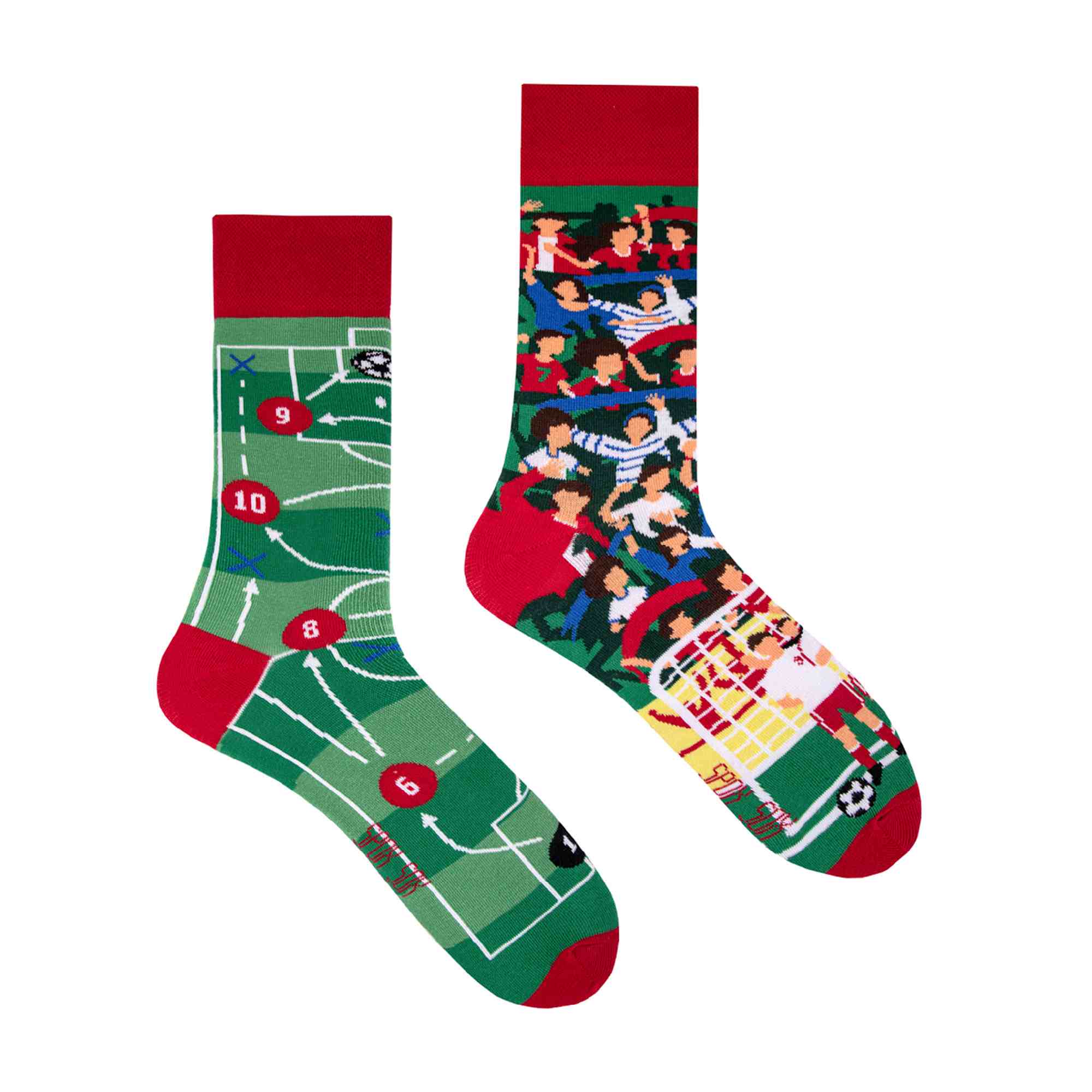 Pack Unisex Mismatched Novelty Odd Socks – Football – – Football Pack Unisex Mismatched Novelty Odd Socks – Football – – Football