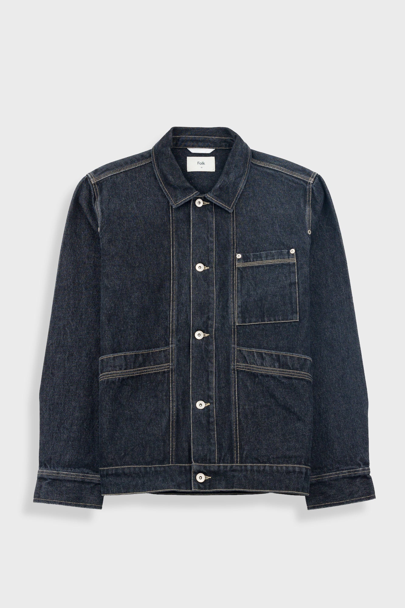 Meyer Jacket – Black Washed Denim