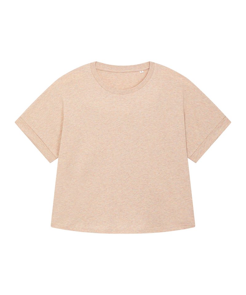 Organic Oversized Dolman Sleeve shirt – S Heather Rainbow