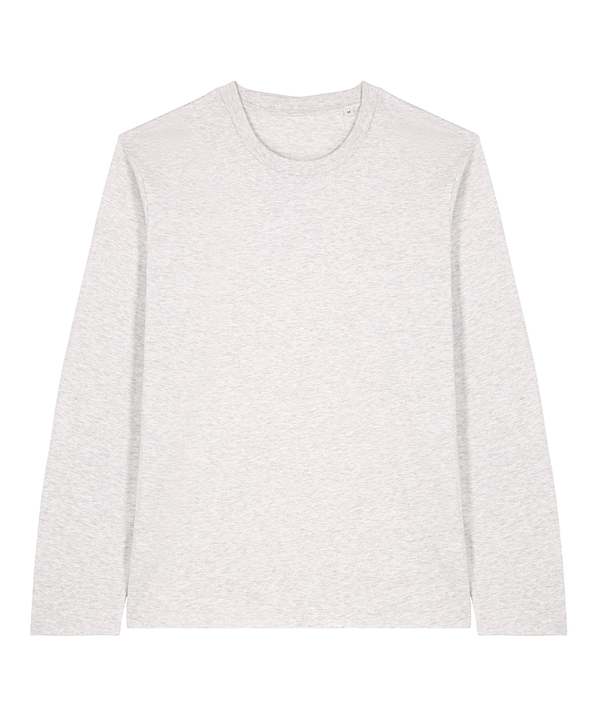 Organic Colours Long Sleeve shirt: Mens – Cool Heather Grey