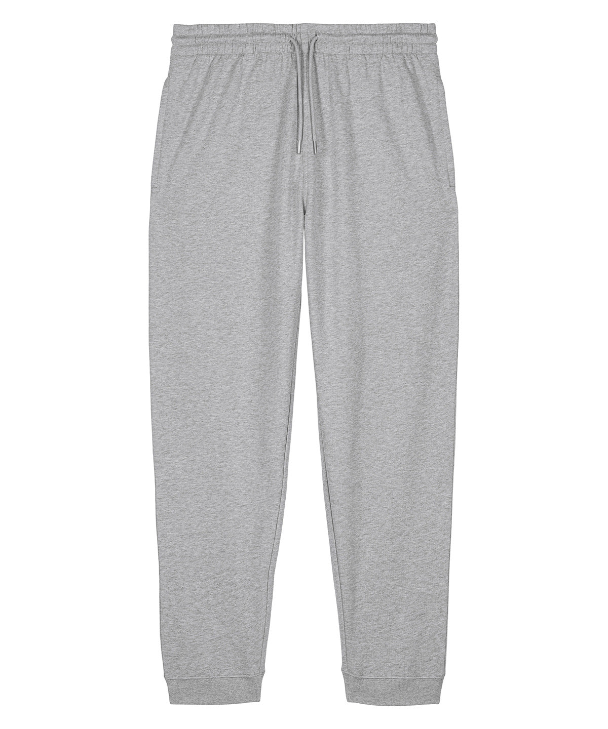Organic Cotton Sweatpants: Unisex – X Heather Grey