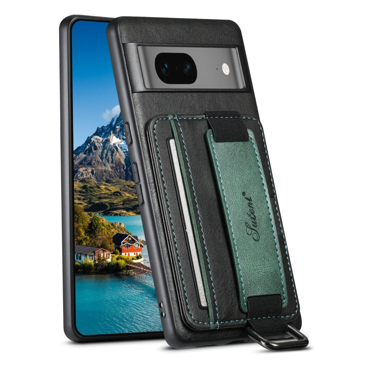 Suteni H Card Wallet Wrist Strap Holder PU Phone Case, For Googel Pixel , For Googel Pixel Pro, For Googel Pixel – For Googel Pixel a Black Suteni H Card Wallet Wrist Strap Holder PU Phone Case, For Googel Pixel , For Googel Pixel Pro, For Googel Pixel – For Googel Pixel a Black