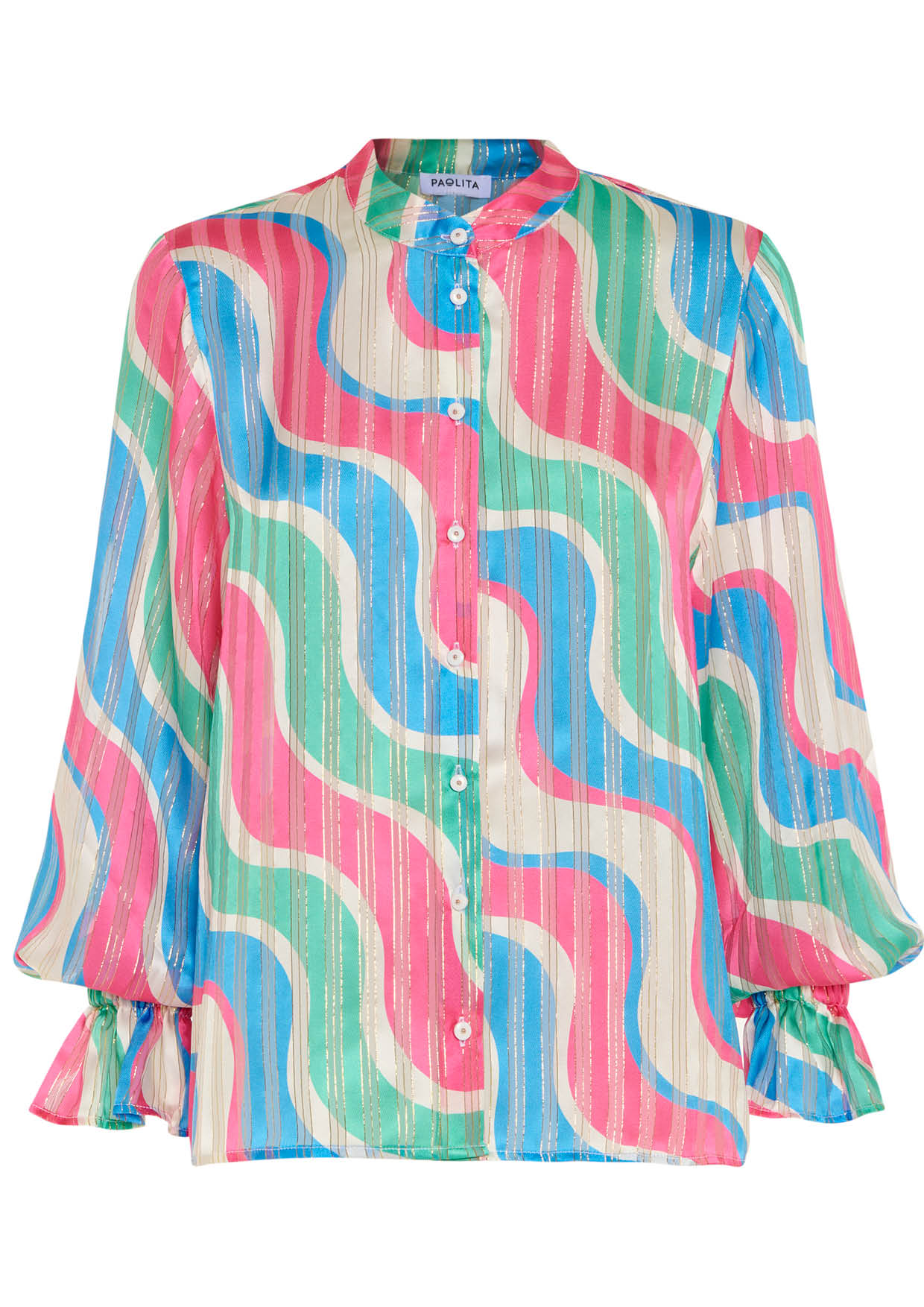 Synesthesia Silk Adrienne Shirt