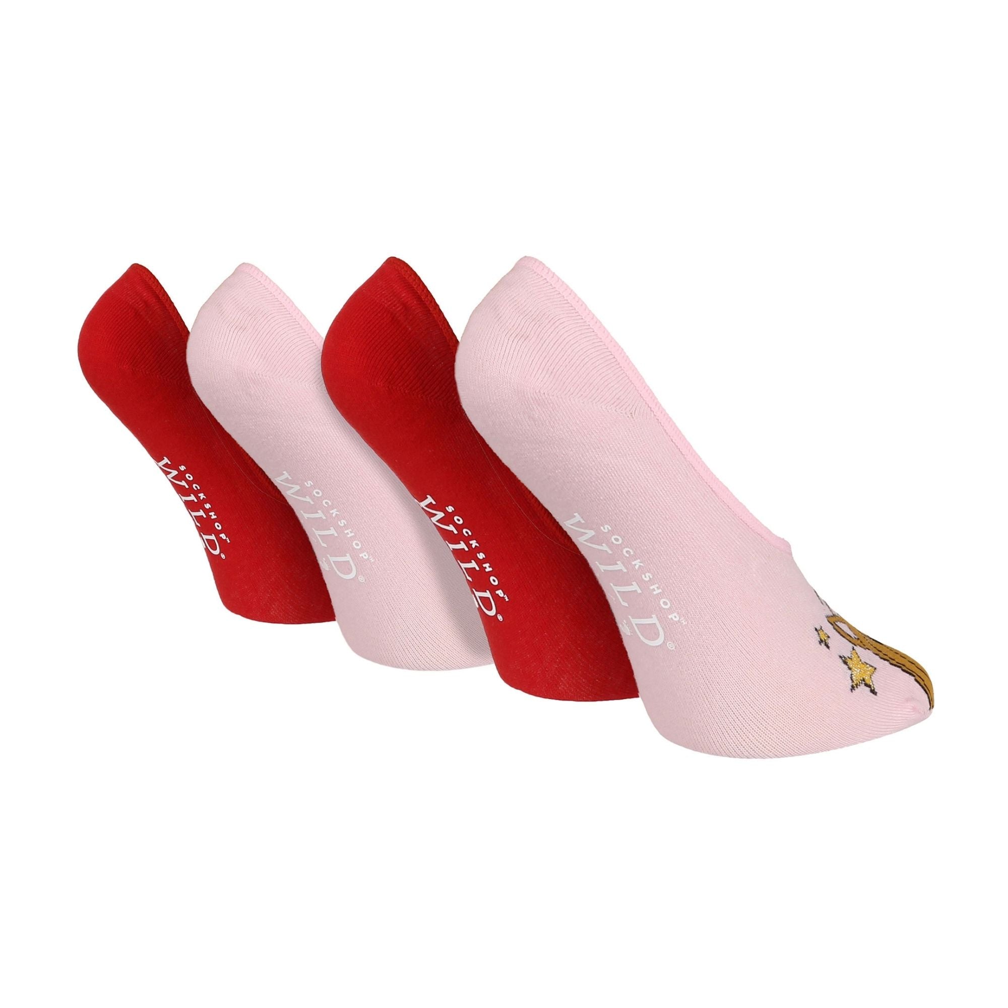 Pack Ladies Novelty No Show Socks: Summer Cotton Socks with Heel Grip – – Yorkie