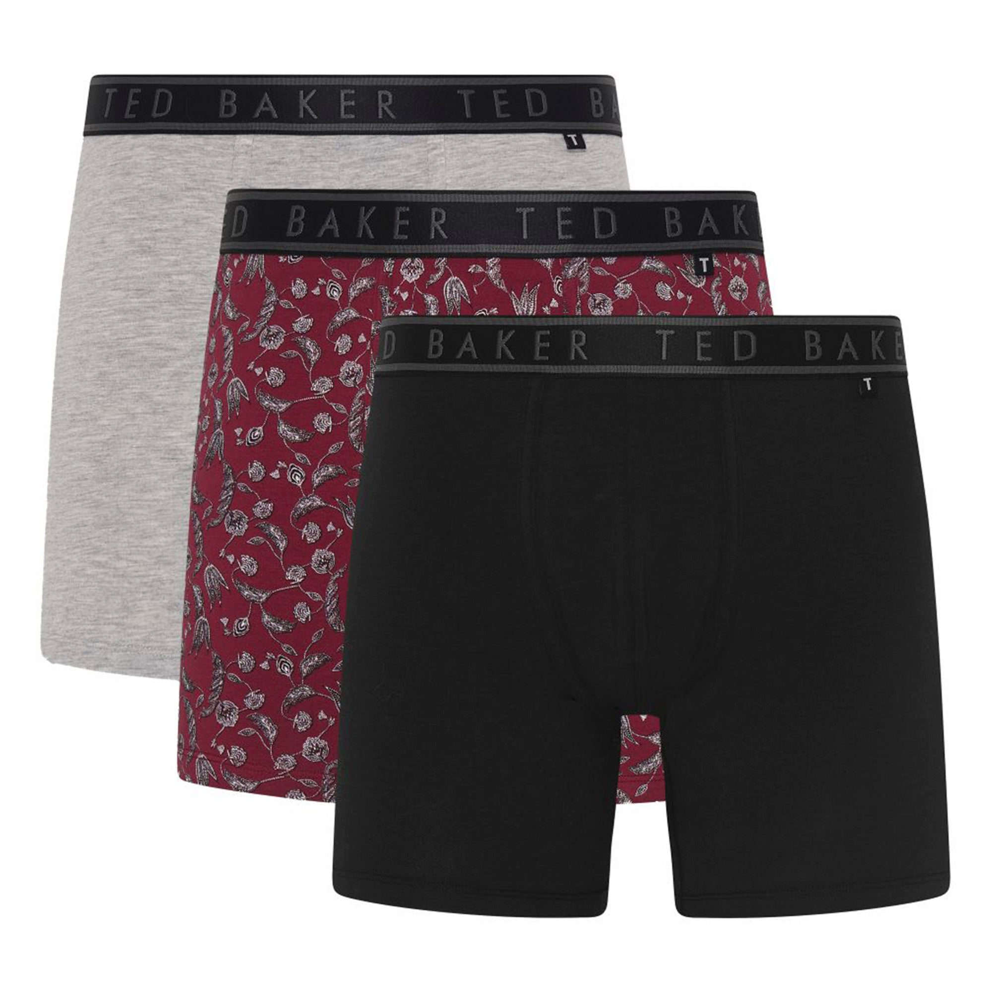 Pack Mens Soft Breathable Cotton Boxer Brief Underwear – M Heather GreyKinsel RedBlack Pack Mens Soft Breathable Cotton Boxer Brief Underwear – M Heather GreyKinsel RedBlack