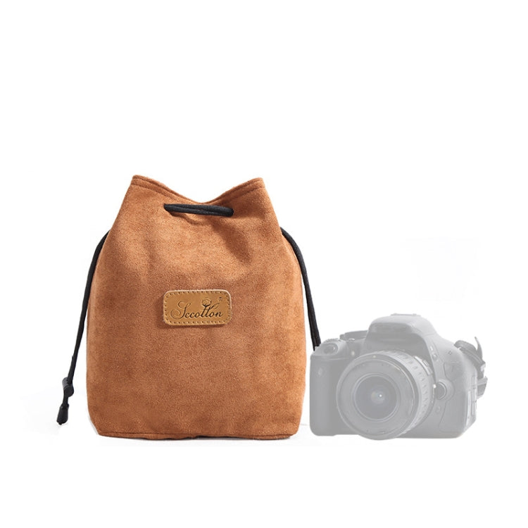 S.C.COTTON Liner Shockproof Digital Protection Portable SLR Lens Bag Micro Single Camera Bag, Square Khaki L, Square Blue L, Square – Square Khaki S.C.COTTON Liner Shockproof Digital Protection Portable SLR Lens Bag Micro Single Camera Bag, Square Khaki L, Square Blue L, Square – Square Khaki