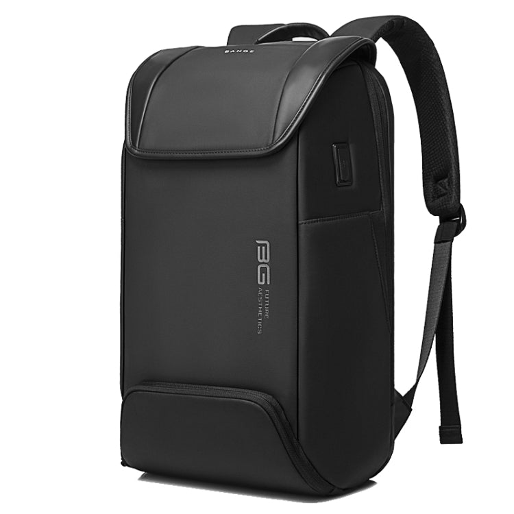 BANGE Men Anti-Theft Backpack Waterproof Large-Capacity Backpack Computer Bag, Black, Gray BANGE Men Anti-Theft Backpack Waterproof Large-Capacity Backpack Computer Bag, Black, Gray