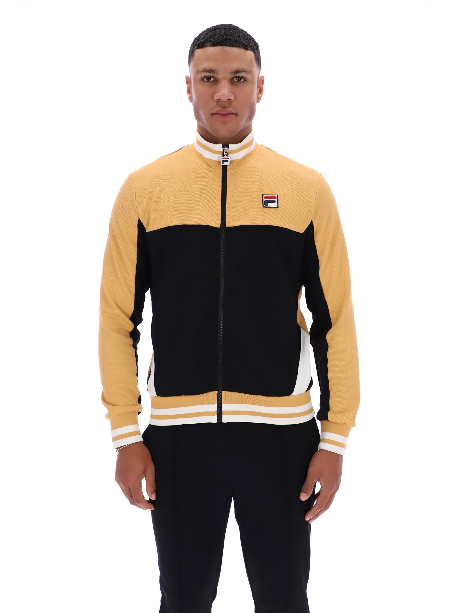 Oak Buff Tie Breaker Funnel Neck Jacket –