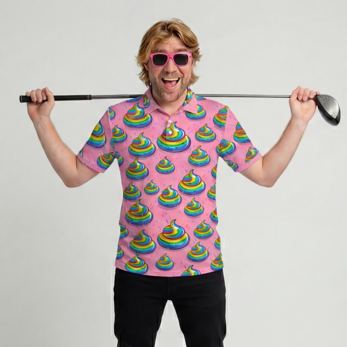 The Turdy Birdie Golf Polo Shirt – The Turdy Birdie Golf Polo Shirt –