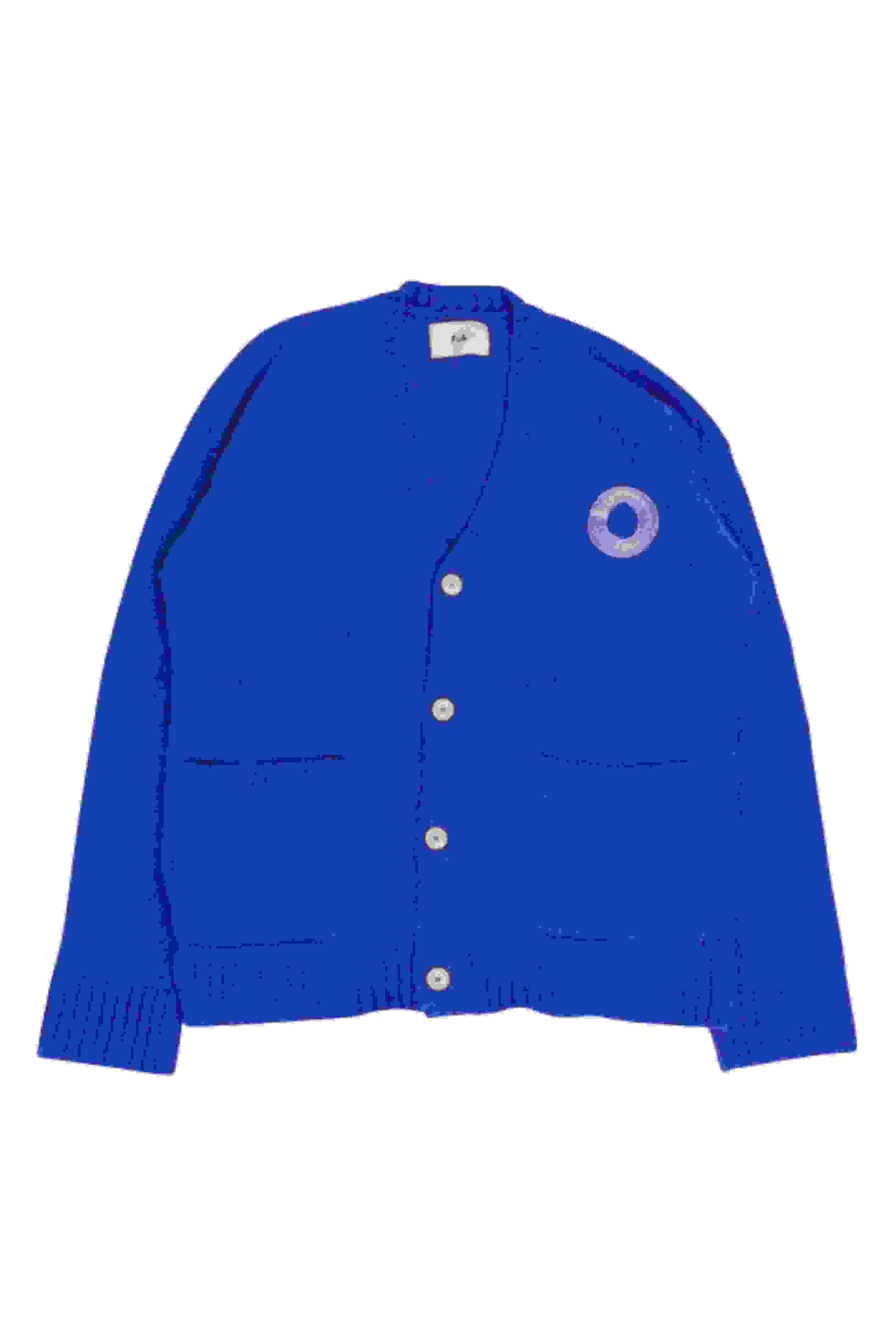 Pocket Cardigan – Bright Blue