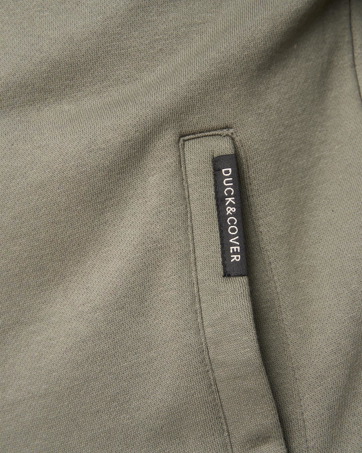 Chemtars Zip Thru Hoodie Green Slate