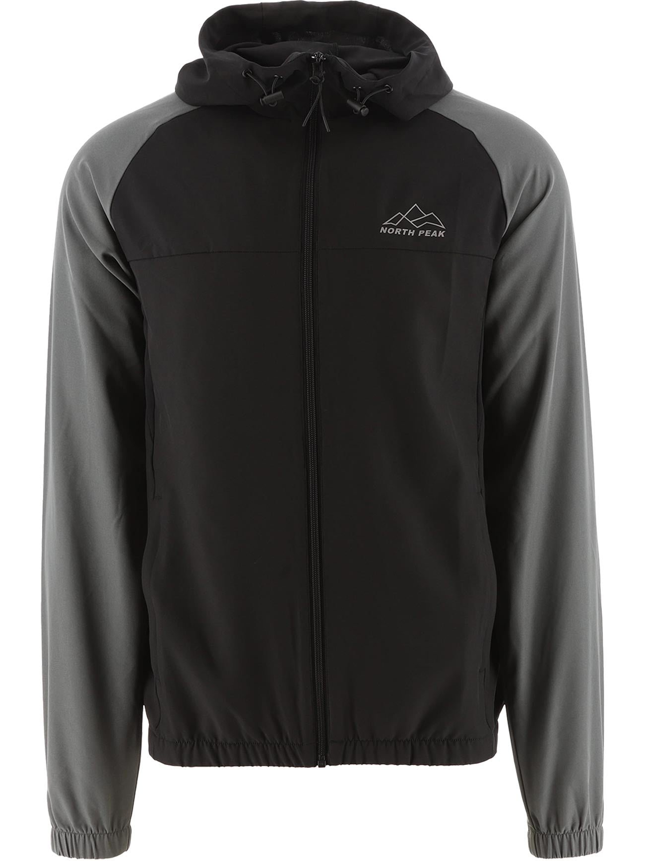 North Peak Valley Track Jacket – Large BlackGrey North Peak Valley Track Jacket – Large BlackGrey