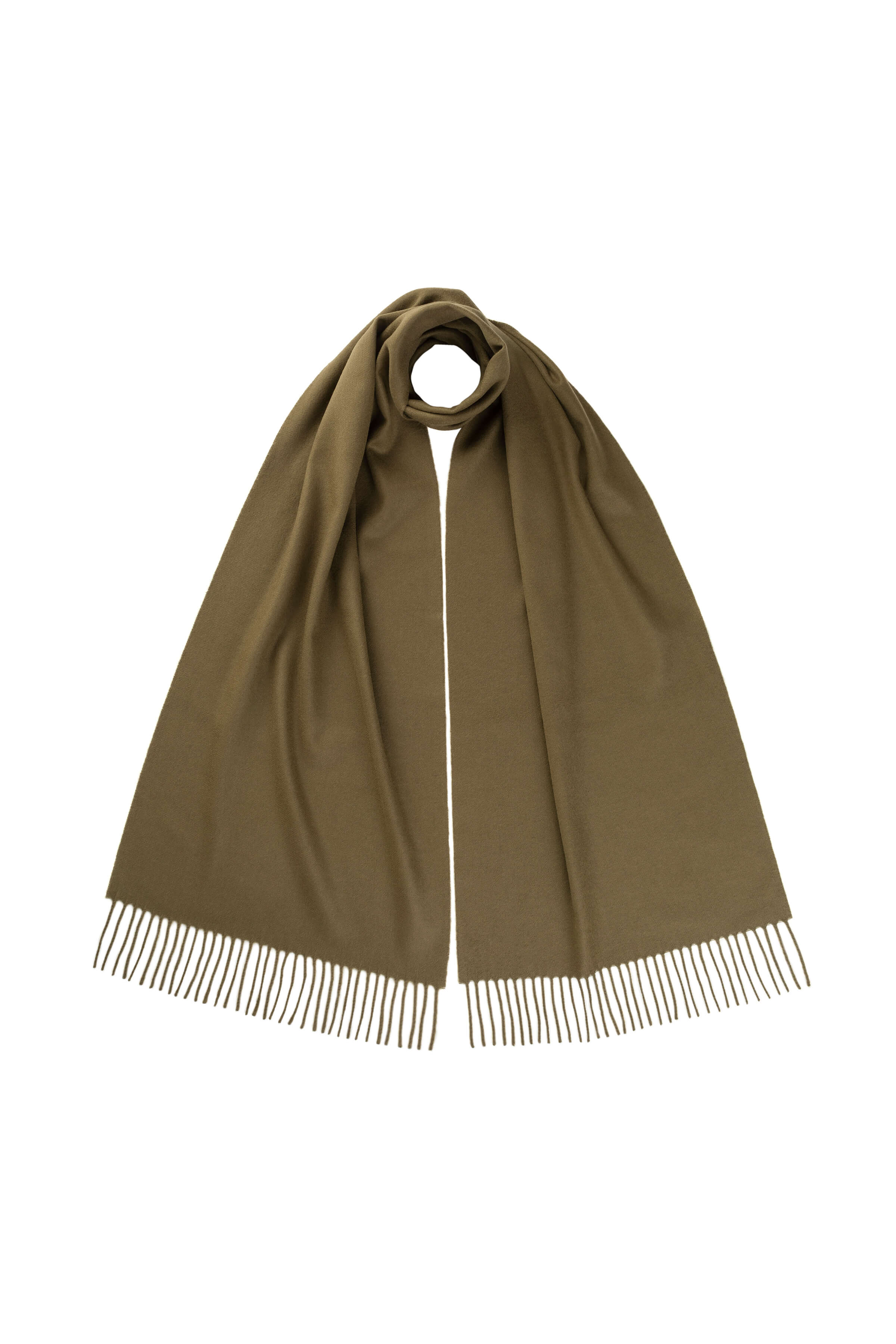 Olive Green Merino Wool Scarf Olive Green Merino Wool Scarf