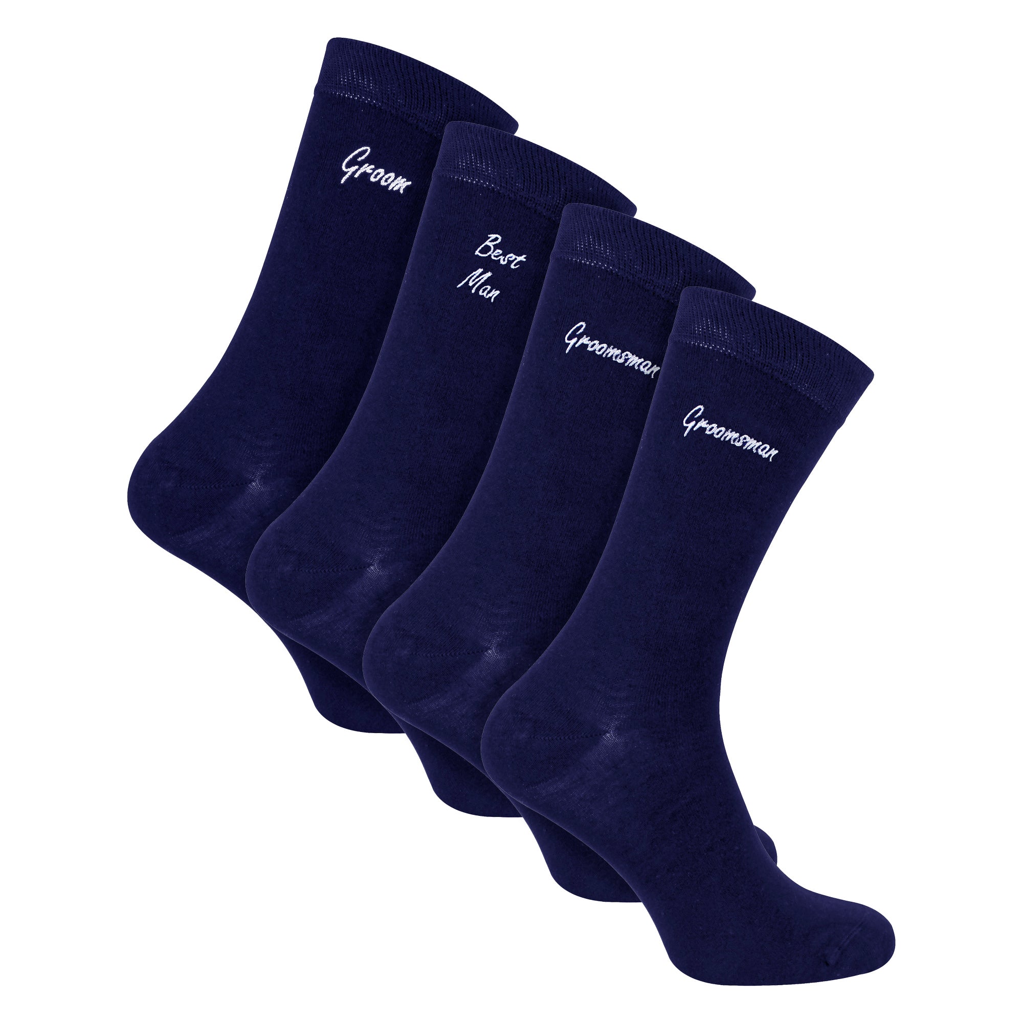 Pairs Mens Wedding Socks for Groomsman Groom and Best Man – – Navy Pairs Mens Wedding Socks for Groomsman Groom and Best Man – – Navy