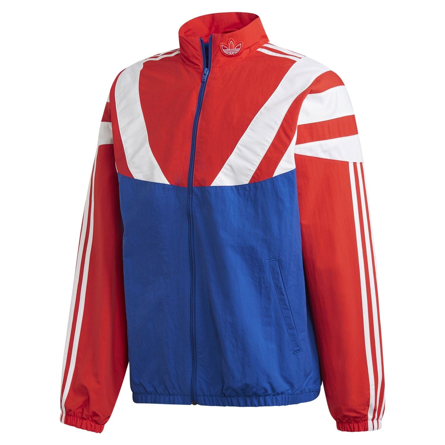 adidas Originals Balanta Track Jacket – Blue Red White – L Blue