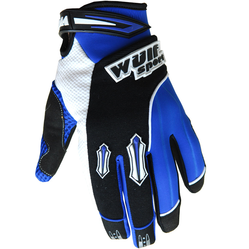 Wulf Stratos Motocross Gloves – Blue Wulf Stratos Motocross Gloves – Blue