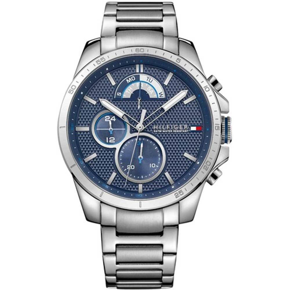 Tommy Hilfiger Decker Silver Stainless Steel Men’s Watch Tommy Hilfiger Decker Silver Stainless Steel Men’s Watch