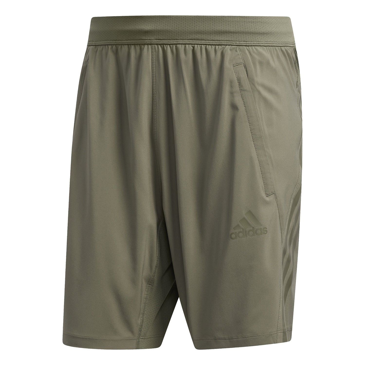 adidas AEROREADY -Stripes -Inch Shorts – Green – L Green