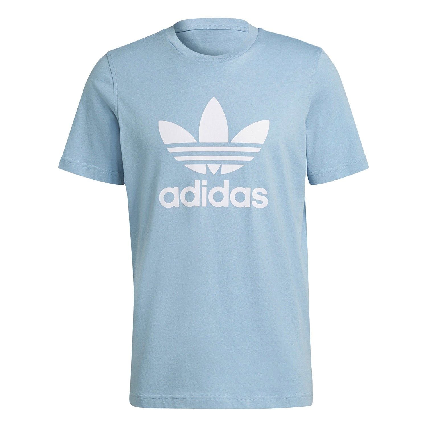 adidas Originals Adicolor Classics Trefoil Shirt – Ambient Sky Blue – M Blue adidas Originals Adicolor Classics Trefoil Shirt – Ambient Sky Blue – M Blue