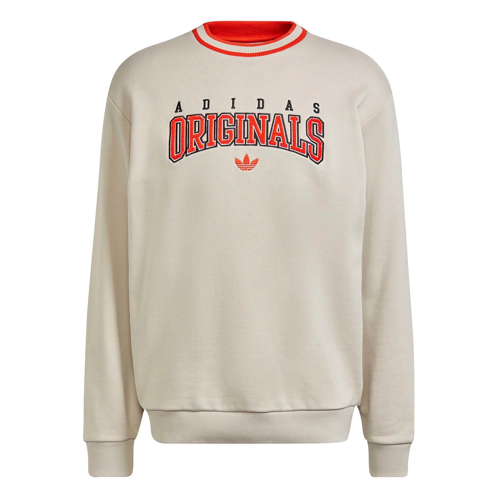 adidas Originals Retro Spellout Script Crew Sweatshirt – Beige – Beige