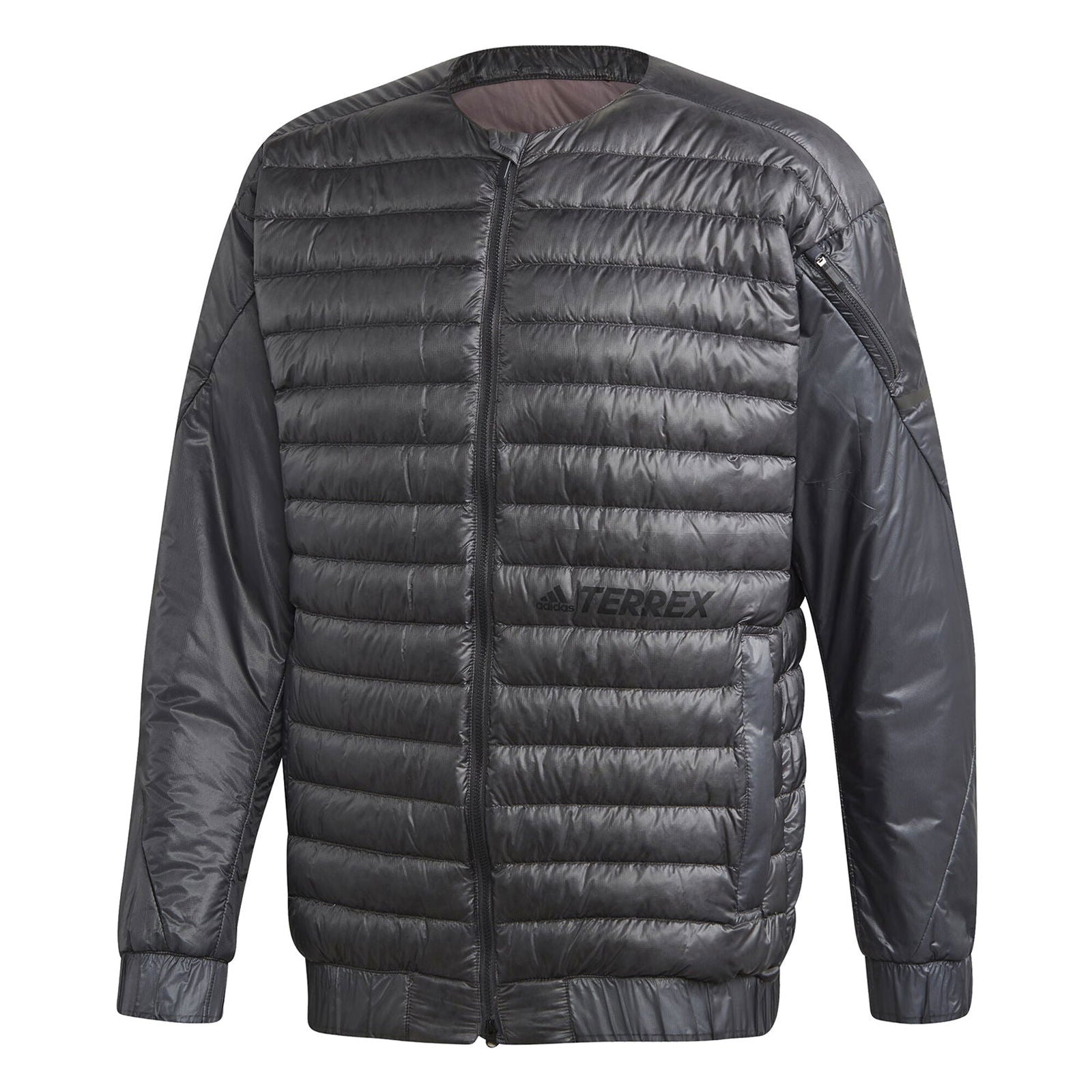 adidas Terrex Hike Bomber Down Jacket – Grey – L Grey adidas Terrex Hike Bomber Down Jacket – Grey – L Grey