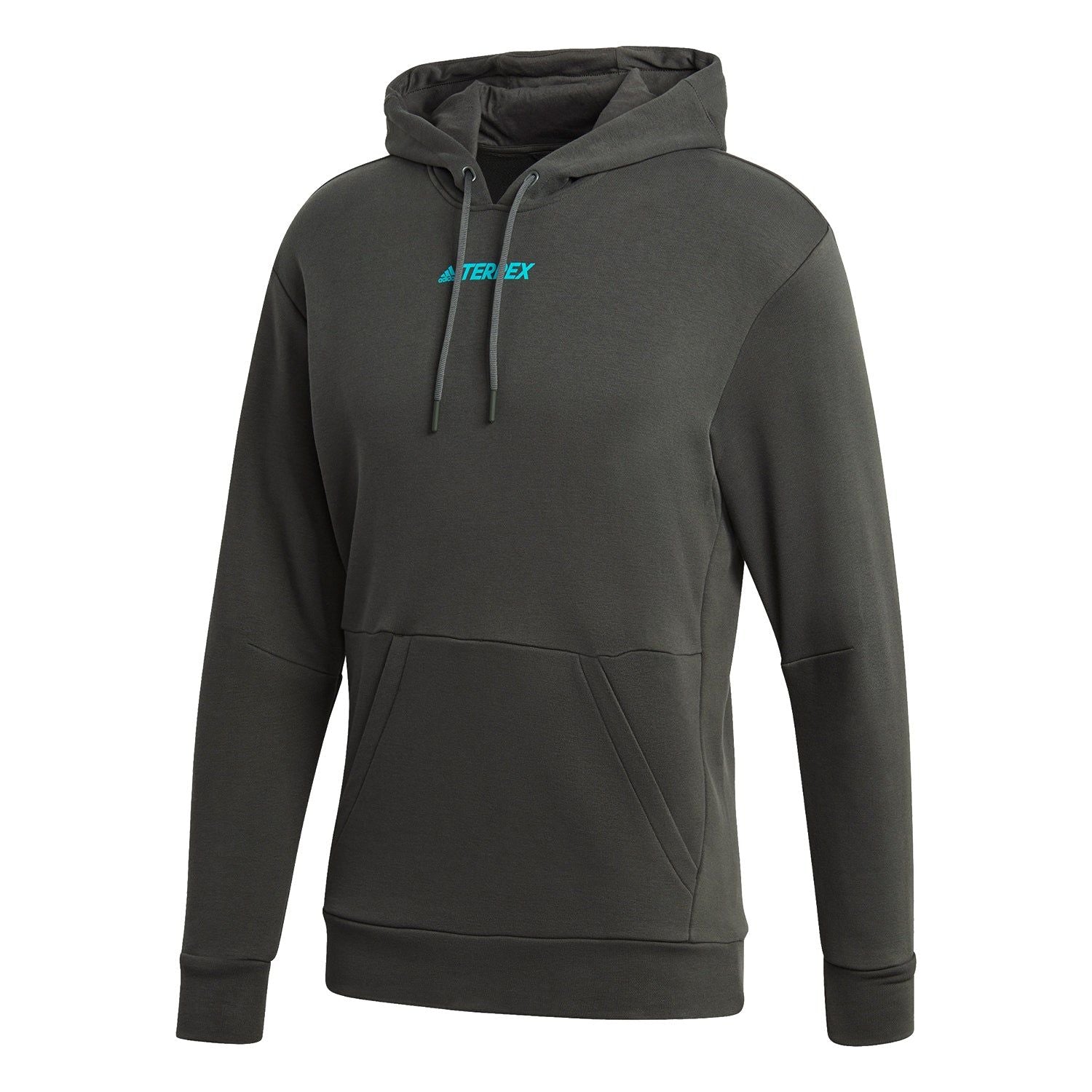 adidas Terrex Logo Hoodie – Green adidas Terrex Logo Hoodie – Green