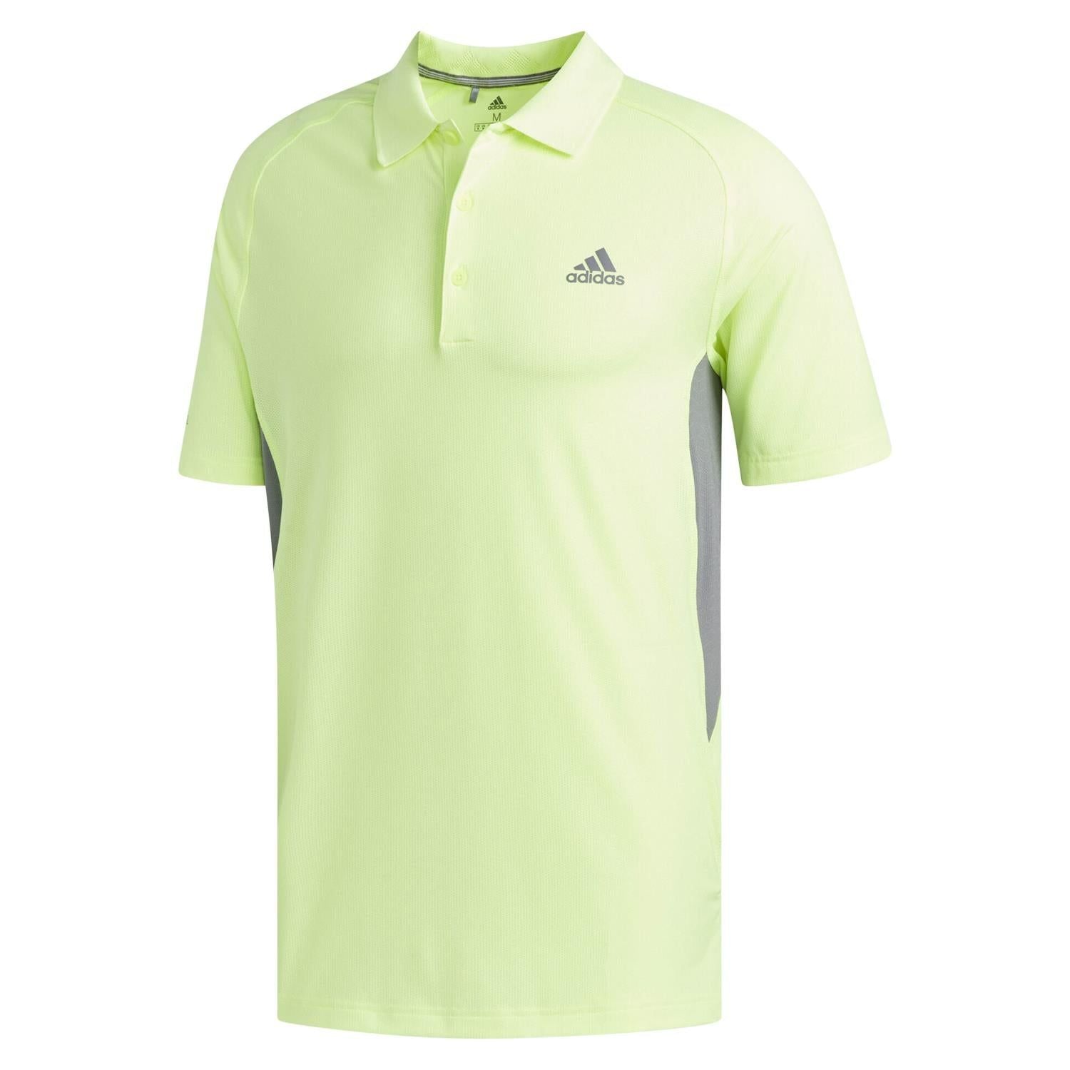 adidas Ultimate Climacool Solid Polo Shirt – Yellow – L Yellow adidas Ultimate Climacool Solid Polo Shirt – Yellow – L Yellow