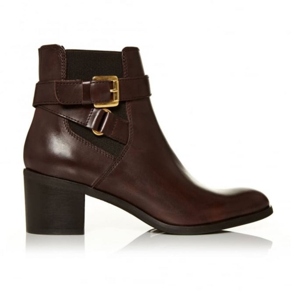 Moda in Pelle Aronas Medium Smart Short Boots Brown Moda in Pelle Aronas Medium Smart Short Boots Brown