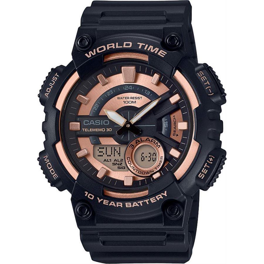 Casio AEQ-W-AVDF Analog-Digital Quartz Men’s Watch Casio AEQ-W-AVDF Analog-Digital Quartz Men’s Watch