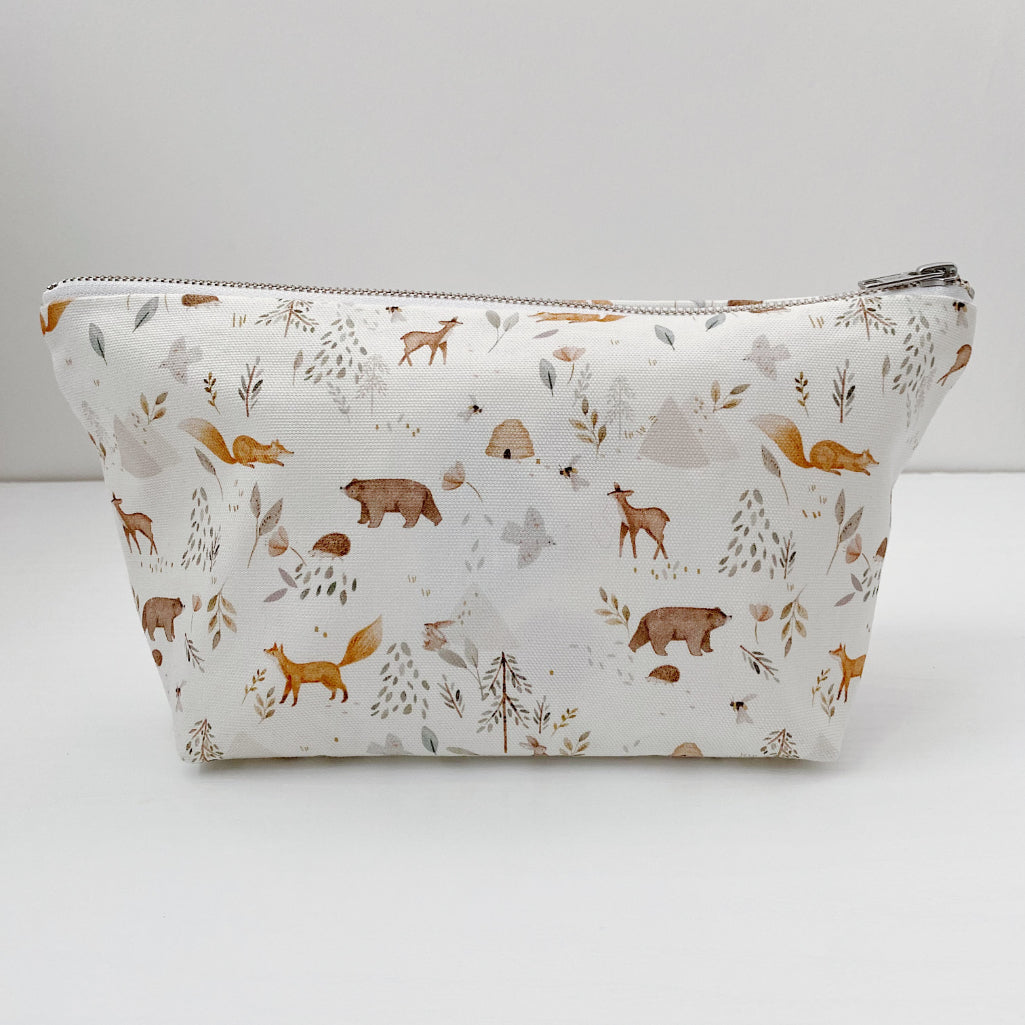 Nappy Wallet – Woodland Animal Print Nappy Wallet – Woodland Animal Print