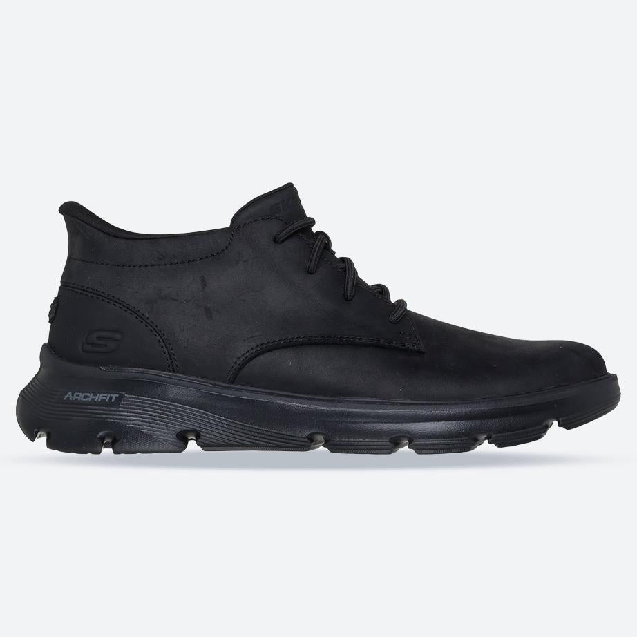 Men’s Relaxed Fit Skechers Slip-ins Arch Fit Garza Ridley Boots, Black E