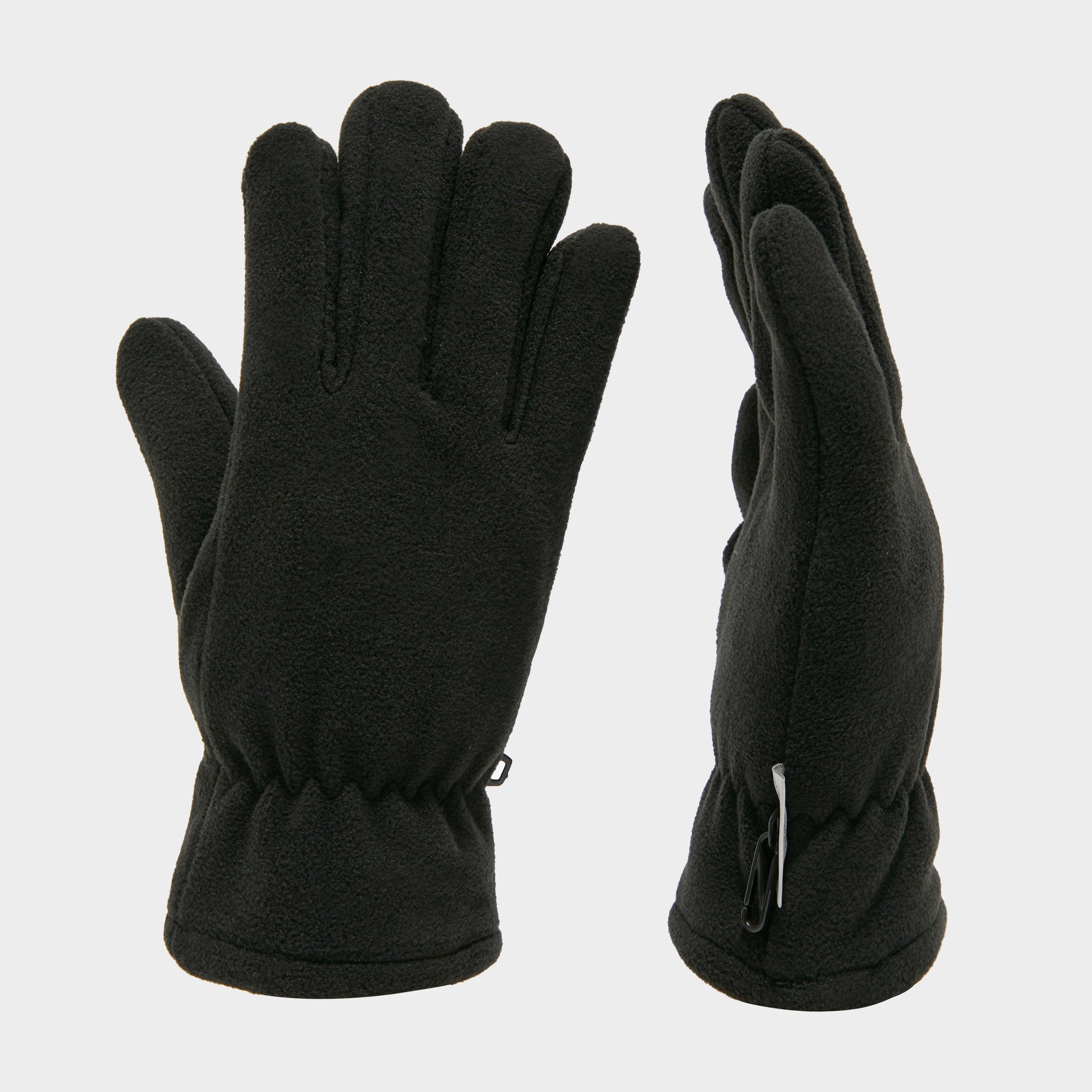 Unisex Thinsulate Fleece Gloves – Black S-M